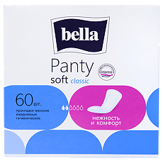 Купить Bella Прокладки Panty soft classic ежедневные 60 шт цена