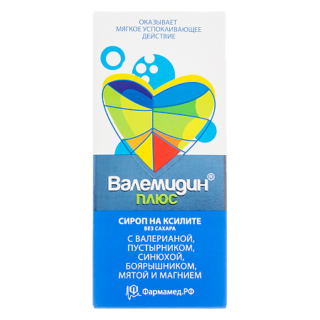 Валемидин плюс сироп 100 мл 1 шт