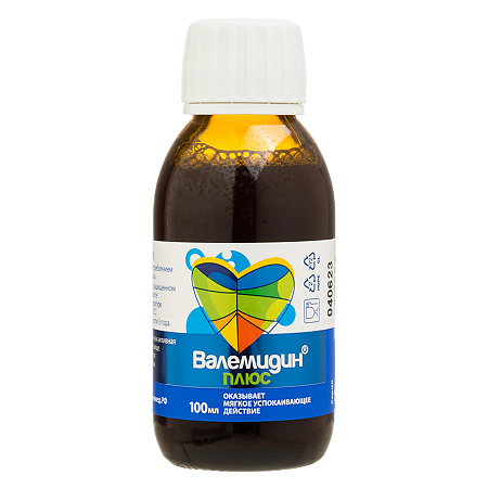 Валемидин плюс сироп 100 мл 1 шт