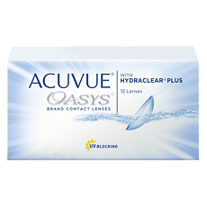 Изображение товара Контактные линзы Acuvue Oasys with Hydraclear Plus 12 шт/-1.25/8.4/2 недели