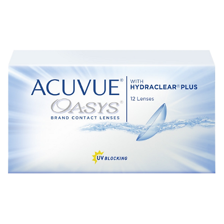 Контактные линзы Acuvue Oasys with Hydraclear Plus 12 шт/-3.25/8.4/2 недели