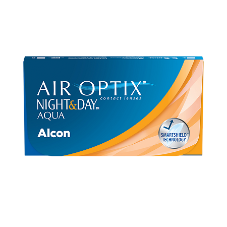 Контактные линзы Air Optix Night & Day Aqua -5.50/8.4/13.8 3шт  на месяц