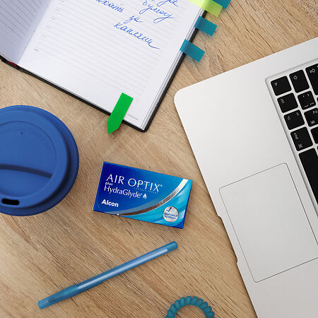 Контактные линзы Air Optix Plus HydraGlyde -6.00/6 шт.
