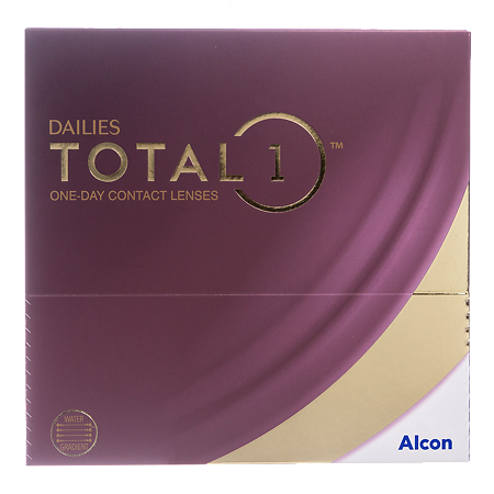 Контактные линзы Dailies Total 1 -2.50 90шт. однодневные