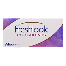 Купить Контактные линзы цветные FreshLook ColorBlends -1.50 sterling gray 2шт. цена
