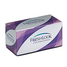 Купить Контактные линзы цветные FreshLook ColorBlends -3.50 brown 2шт. цена