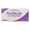 Контактные линзы цветные FreshLook ColorBlends -4.50 brilliant blue 2шт.