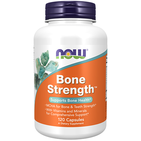 Now Bone Strength Крепкие кости капсулы массой 1110 мг 120 шт