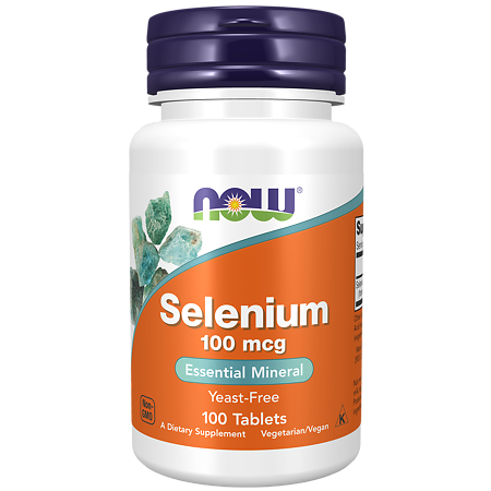 Now Селен 100 мкг / Selenium 100 mcg таблетки массой 405 мг 100 шт