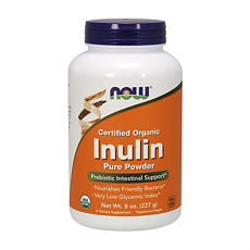 Купить Now Inulin Инулин-пребиотик порошок по 227 г 1 шт цена