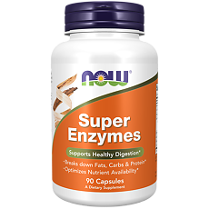 Купить Now Super Enzymes / Супер Энзимы капсулы массой 811 мг 90 шт цена