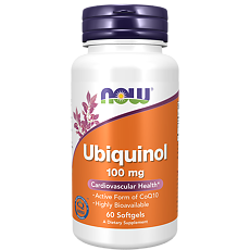 Изображение товара Now Убихинол / Ubiquinol капсулы массой 705 мг 60 шт