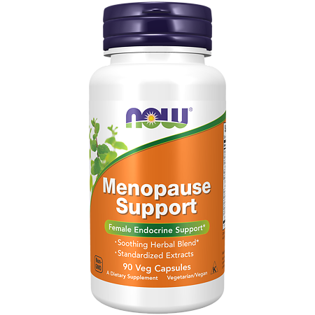 Now Menopause Support Поддержка при менопаузе капсулы массой 559 мг 90 шт
