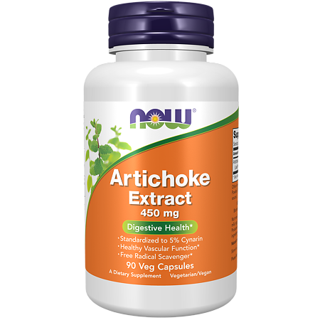 Now Artichoke Extract Артишока экстракт 450 мг капсулы массой 565 мг 90 шт