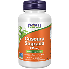 Изображение товара Now Каскара Саграда / Cascara Sagrada 450 мг капсулы массой 556 мг 100 шт