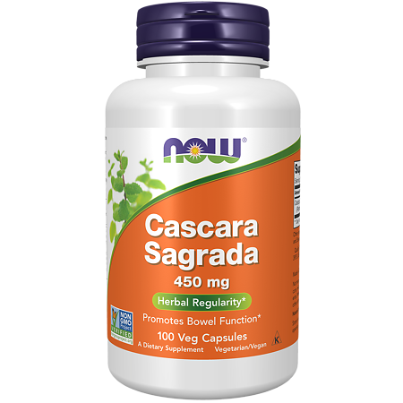 Now Cascara Sagrada Каскара Саграда 450 мг капсулы массой 556 мг 100 шт