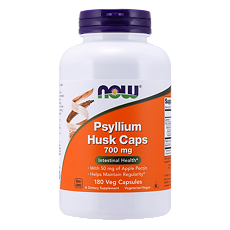 Купить Now Psyllium Husk Подорожник с пектином 700 мг капсулы массой 900 мг 180 шт цена
