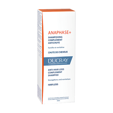 Ducray Anaphase+ Шампунь для ухода за ослабленными, выпадающими волосами без парабенов 200 мл 1 шт