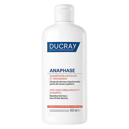 Изображение товара Ducray Anaphase Шампунь для ухода за ослабленными, выпадающими волосами без парабенов 400 мл 1 шт