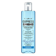Изображение товара Compliment Express Fresh нормализующий тоник для лица сужающий поры 250 мл 1 шт