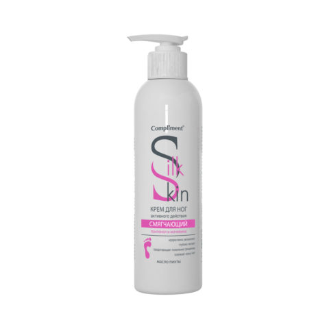 Изображение товара Compliment Silk Skin Крем для ног активного действия 200 мл для мягких пяточек