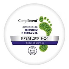 Купить Compliment Крем для ног ежедневный уход интенсивное питание и мягкость 200 мл 1 шт цена