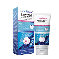 Купить Compliment Смываемый крем для лица двойного действия 100 мл 1 шт цена