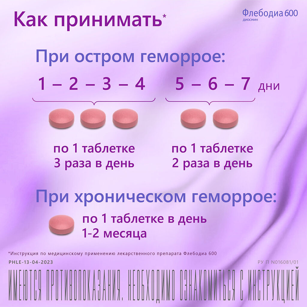 Флебодиа: состав