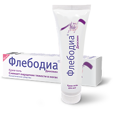 Купить Флебодиа крем-гель для ног 50 мл 1 шт цена