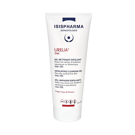 Изображение товара IsisPharma Urelia Gel Отшелушивающий очищающий гель для душа с 10% мочевиной 200 мл 1 шт