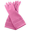 Clean Wrap Перчатки из натурального латекса c внутренним покрытием розовые р M 1пара, 1 уп
