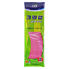 Clean Wrap Перчатки из натурального латекса с внутренним покрытием розовые р XL 1пара 1 уп