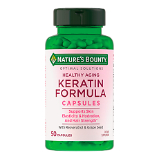 Купить Nature's Bounty Кератин формула капсулы массой 496 мг 50 шт цена