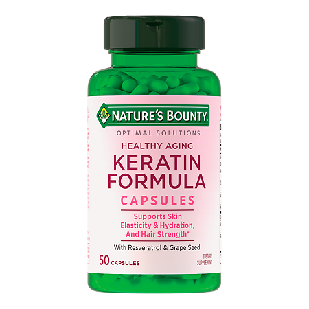 Nature's Bounty Кератин формула капсулы массой 496 мг 50 шт