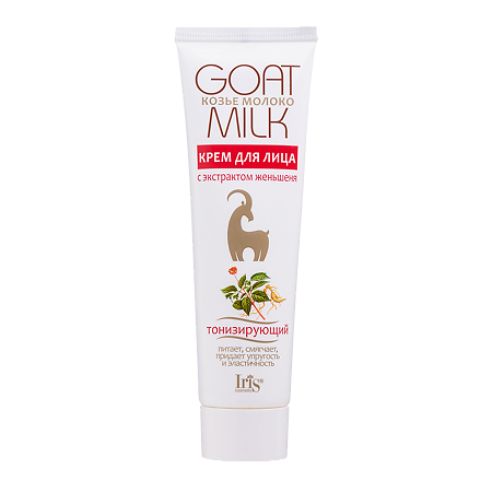 Iris Козье молоко Крем для лица с экстрактом Женьшеня 100 мл 1 шт