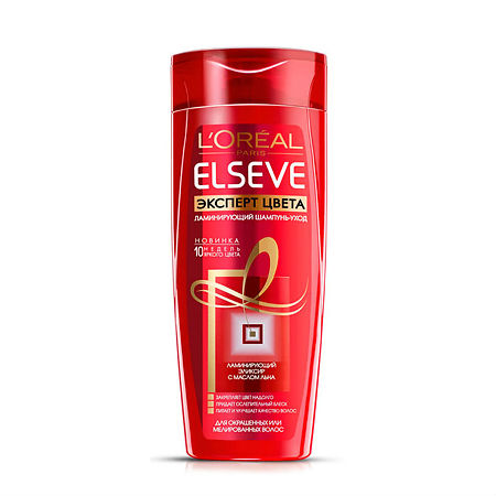 Лореаль (Loreal) Paris Elseve Эксперт цвета Шампунь для волос ламинирующий 400 мл 1 шт