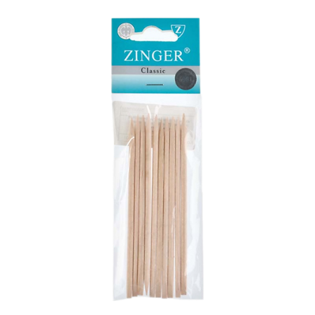 Zinger Original деревянные палочки  (12 см\10 шт) прямоуг. форма лопатки ZO-IG-12ST-10 OPP 1 уп