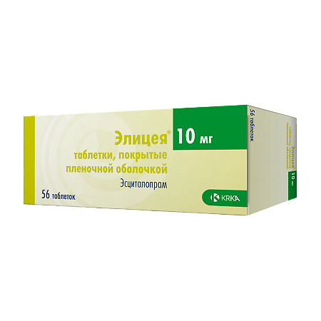 Элицея таблетки покрыт.плен.об. 10 мг 56 шт