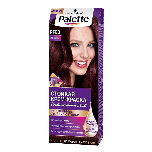 Изображение товара Palette стойкая крем-краска с маской Баклажан 110 мл для насыщенного цвета и ухода Изображение товара Palette стойкая крем-краска с маской Баклажан 110 мл для насыщенного цвета и ухода