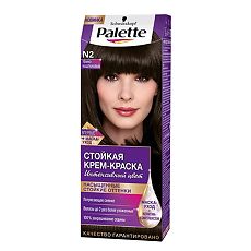 Изображение товара Palette Стойкая крем-краска N2 Темно-каштановый 110 мл 1 шт