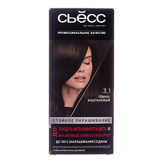 Купить SYOSS Color Краска для волос 3-1 темно-каштановый 115 мл 1 шт цена