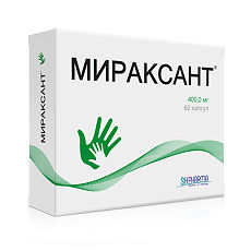 Купить Мираксант капсулы по 400 мг 60 шт цена