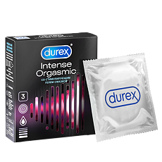 Купить Презервативы Durex Intense Orgasmic с ребристой и точечной структурой 3 шт цена