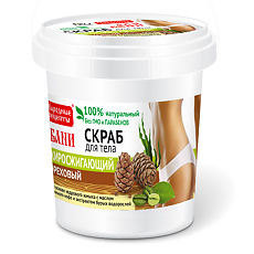 Купить Скраб Народные рецепты для тела ореховый жиросжигающий для бани банка 155 мл 1 шт цена