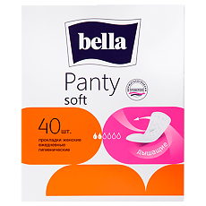 Изображение товара Bella Прокладки Panty soft ежедневные 40 шт
