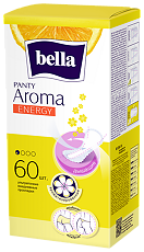 Изображение товара Bella Прокладки Panty Aroma Energy ежедневные 60 шт