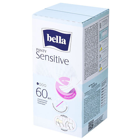 Bella Прокладки Panty Sensitive ежедневные 60 шт