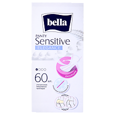 Изображение товара Bella Прокладки Panty Sensitive Elegance ежедневные 60 шт