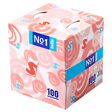 Купить Bella Платочки № 1 косметические двухслойные 100 шт. 1 уп цена