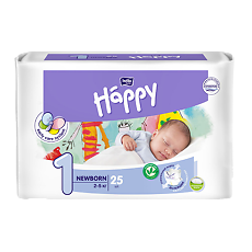 Изображение товара Bella Подгузники Baby Happy 1 Newborn 2-5 кг 25 шт